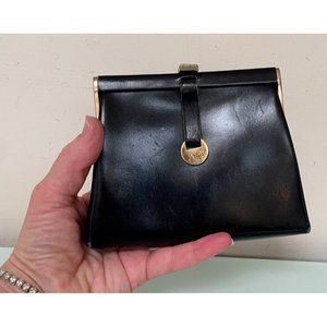 Fab! Vintage Loewe clutch bag cosmetic bag mini frame